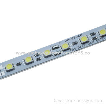 14.4W 5050 SMD 1000mm Rigid LED Light Bar, 72pcs/m LED, for Jewelry Counter